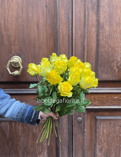 Mazzo di Rose Gialle