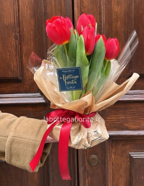 Tulipani in bulbo Rossi